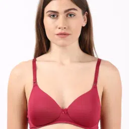 Jockey Wine Full Coverage Wireless T-Shirt Bra-picture-41