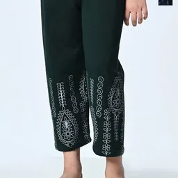 BAESD Girls Pack Of 2 Printed Regular Trousers-image-54