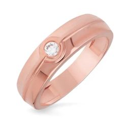 Malabar Gold and Diamonds 22k Rose Gold Diamond Casual Ring for Women-picture-37