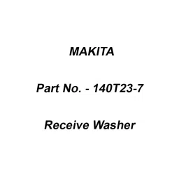 Makita Receive Washer for DUR190L, Part No 140T23-7-picture-20