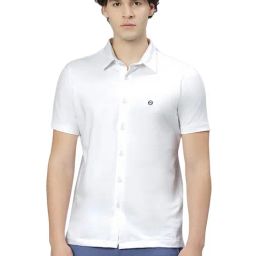 Slowave White Regular Fit Shirt-image-68