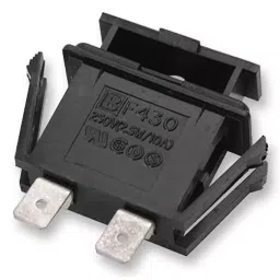 BULGIN LIMITED FUSE HOLDER, SNAP IN, 20X5MM, FX0430/63-11