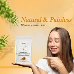 VALOT Turmeric Bikini Wax Powder - 120 g image 4