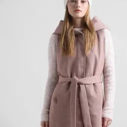 Only Brown Regular Fit Coat-image-4