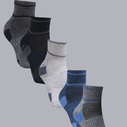 Dollar Multicolor Self Design Socks - Pack of 5-image-72