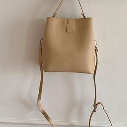 CORSICA PU Oversized Shopper Tote Bag with Bow Detail-picture-34
