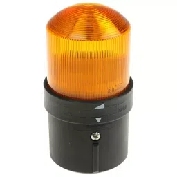 Schneider Electric Harmony XVB Panel Mount 24 V AC, 24-48 V DC Amber Flashing Beacon, XVBL4B5-11