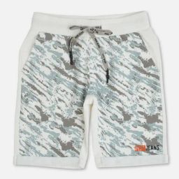 Pepe Jeans Kids White Printed Shorts-image-39