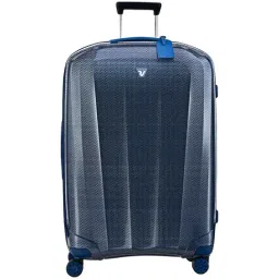 Roncato Blue Printed Hard Large Trolley Bag -30 cm-picture-5