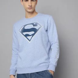Free Authority Blue Regular fit Printed Sweatshirt-picture-26