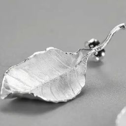 Rihi by P.C. Chandra Jewellers 92.5 Sterling Silver Leaf Drop Earrings for Women & Girls-image-60