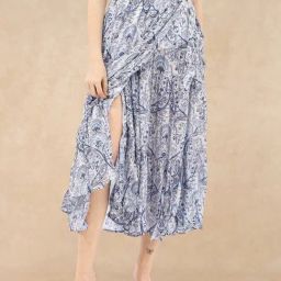 RAREISM Multi Cotton Printed Skirt-image-41