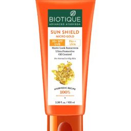 BIOTIQUE Sun Shield Micro Gold 30+ SPF Sunscreen - 100 ml-34