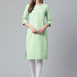 W Straight Cotton Kurta-image-32
