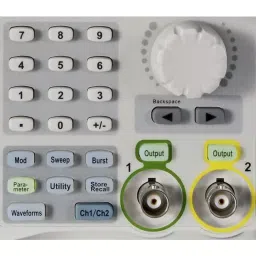 RS PRO Arbitrary Waveform Generator, 1 μHz Min, 80MHz Max Model No 1236461 image 3