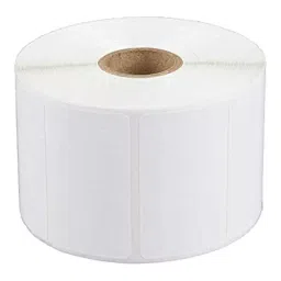 LABELKART 100 GSM Polyester Label Roll 75x25mm 500 g White-image-96