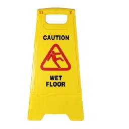 RPES Yellow ABS Wet Floor Message Caution Board (Pack of 5)-24