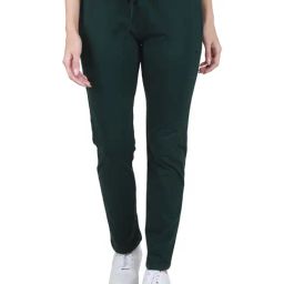 Monte Carlo Dark Green Regular Fit Mid Rise Trackpants-image-58