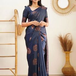Moda Rapido Woven Design Zari Banarasi Saree-image-95