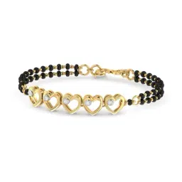 PC Jeweller Ruhee 22 kt Gold Mangalsutra Bracelet-image-18