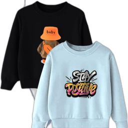 Joggers Park Kids-Unisex Multicoloured Cotton Sweatshirts-image-25