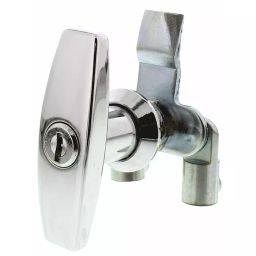 Steinbach & Vollman Silver Die Cast Zinc Locking Handle T-Handle-image-49