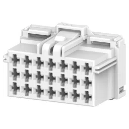 AMP - TE CONNECTIVITY AUTOMOTIVE CONN HOUSING, RCPT, 21POS, 7-968975-1-44