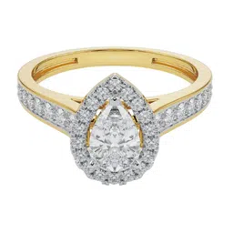 Emori Perky Pear Diamond Ring-image-29
