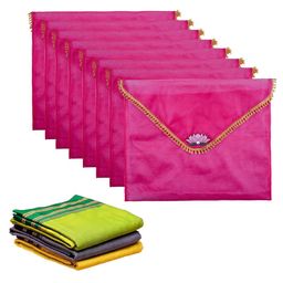 Kuber Industries Pink Set of 6 Regular Multi-Utility Organisers-7
