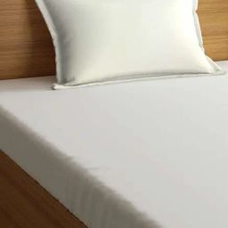 The Baby Atelier White Solid Cotton 400 TC Pillow Cover-image-38
