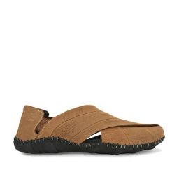 Hitz Men's Camel Fisherman Sandals-image-29