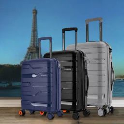 Nasher Miles Paris Multicolor Striped Large Hard Sided Checked Luggage Set of 3 (55, 65 & 75 cm)-image-32