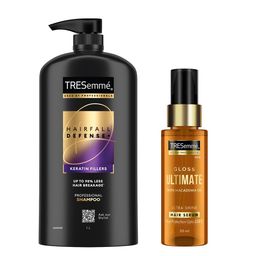 TRESemme Set Of Hairfall Defense Hair Shampoo & Heat Protection Hair Serum-9