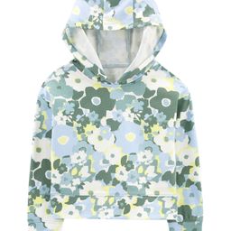Carter's Floral Active Pullover Hoodie - Green-image-94