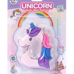 Ratnas Unicorn Shaped Water Filled Teether- Multicolor-7