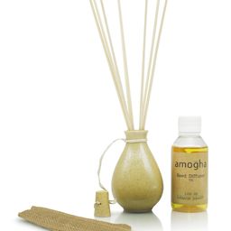 Amogha Lemon Grass Reed Diffuser with 100ml oil and 8N reed Sticks-1