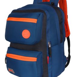 HARISSONS PIXIE Black Imperial blue black School Backpack Ultra-Durable Bag Stylish & Comfortable for Kids(Age - 9 to 12 Year - 18 inches)-image-2