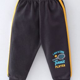 Simply Interlock Full Length Text Print Lounge Pants Pack of 3 - Grey Magenta & Green image 2