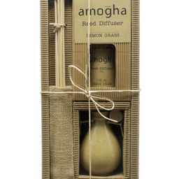 Amogha Lemon Grass Reed Diffuser with 100ml oil and 8N reed Sticks image 2