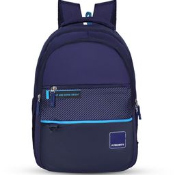 Priority Unisex Solid College Backpack-25