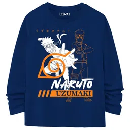 LITWAY Boys Printed Applique T-shirt-picture-2