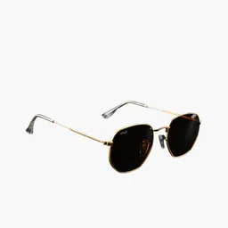 Irayz Unisex Other Sunglasses with UV Protected Lens 3549-Gold-Brown-picture-8