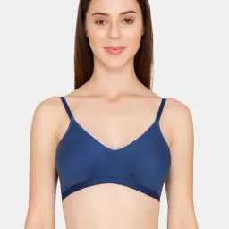 Zivame Blue Non Wired Non Padded T-Shirt Bra-picture-30