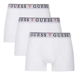 Guess White Solid Trunks (Pack of 3)-picture-19