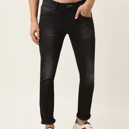 Flying Machine Men Black Skinny  Jackson Fit Low-Rise Light Fade Stretchable Jeans-picture-48