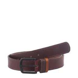 Red Chief Red Leather Waist Belt For Men-image-39