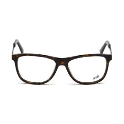 WEB EYEWEAR Brown Full Rim Square Frame Designed in Italy-image-87