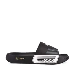 Campus Men's Black Slides-48
