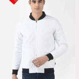Crimsoune Club Black & White Regular Fit Reversible Jacket-33