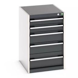 Bott 5 Drawer Sheet Steel Floor Standing Cabinet 525x650x800 mm, 40018037.19V-image-85